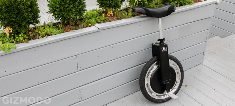 Illustration for article titled My Wobbly Ride on the Self-Balancing Unicycle of the Future
